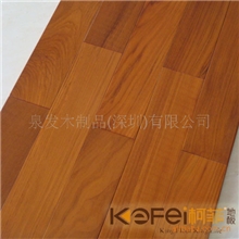 厂家直销缅甸柚木实木地板柯菲木地板kefei