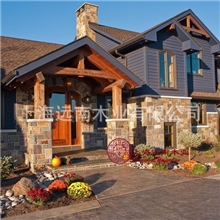 家庭木屋、住宅木屋、木别墅住宅QMT-4313