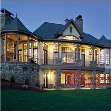 远南双层木结构会所QMT-4320