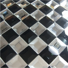 供应【晶典马赛克】磨边玻璃马赛克贴片水晶镜面瓷砖墙砖背景墙7