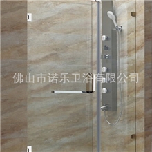 卫浴洁具淋浴房简易浴室推拉门浴室隔断门钢化玻璃平安承保