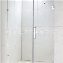 淋浴房隔断门淋浴房掩门定做平开门沐浴房钢化玻璃平安承保