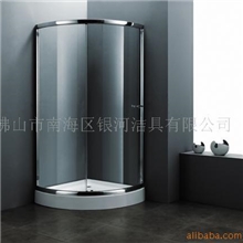 供应淋浴房全弧形推拉门（简易安装型）