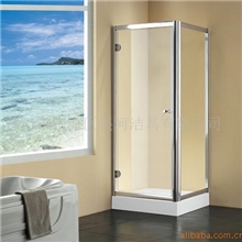 供应方形转轴简易淋浴房(美观、安全）