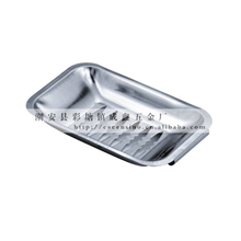 【厂家供应】不锈钢皂碟(简装)卫浴用品