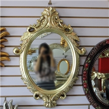 厂家直销PU浴室镜高档装饰镜玄关镜工艺梳妆镜KTV装饰镜8016