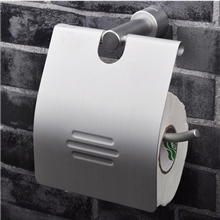 【厂家直销】莱翔卫浴太空铝手纸架卫生间专用批发必进厕纸盒