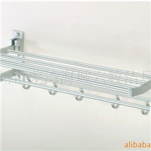供应太空铝折叠毛巾架,活动毛巾架,浴巾架
