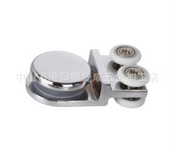 供应优质高档淋浴房高强度合金外挂吊轮、不锈钢滑轮、合金滑轮