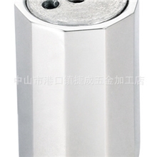 大量批发淋浴房配件六角固定套、不锈钢合页、铰链、配件五金配件