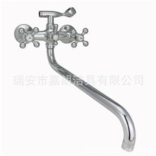 锌合金淋浴水龙头多功能双把快开水龙头浴缸水龙头