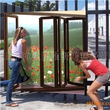 佛山厂家供应质优价廉铝合金大折叠门出口批发零售贸易