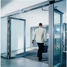 供应苏州市铝合金玻璃平开门酒店商场写字楼大门专用