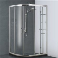 迪美原厂正品钢化玻璃屏风淋浴房隔断门简易沐浴房
