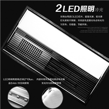 厂家直销无光PTC超导空调型浴霸集成吊顶多功能取暖器3C认证