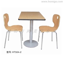 连锁餐厅桌椅，快餐椅餐桌厂，佛山鸿美佳弯曲木桌椅家具工厂批发