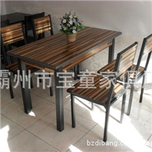 黑胡桃餐桌、快捷餐桌、简易餐桌、胜芳餐桌、批发餐桌BT-C007型
