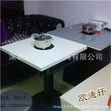 大理石餐桌人造石餐台石材餐厅家具(T509#)