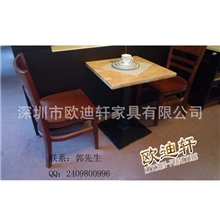 工厂定制白色耐污染亚克力人造石餐桌%