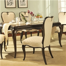【奢华高端】富乐居美式新古典风格实木餐桌四脚不含餐椅及饰品