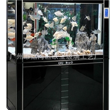 最新推出2013年新款底部过滤龙鱼缸香槟色拉丝A7款带数字板