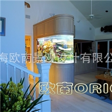 上海亚克力海水迷你型中型挂壁式鱼缸深水海族鱼缸布草型鱼缸
