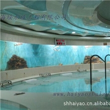 10年专业经验定做整体鱼缸通透无接缝品质超群证