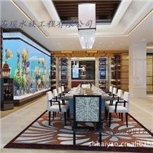 厂家直销酒店鱼缸新颖美观著名酒店独家供应商