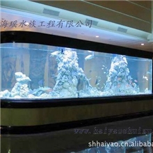 专业生产厂家采用最新制作技术订做海水观赏鱼缸质优价低