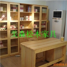 厂家批发，松木书柜！