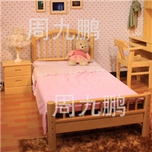 厂家直销供应儿童松木1.2米床