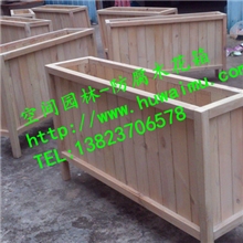 户外防腐木花箱厂家直销户外防腐木花箱广场户外花箱