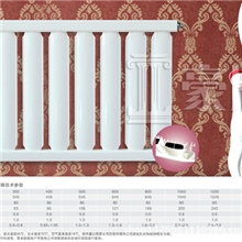 暖气片暖气片散热器家装铝合金暖气片80双腔