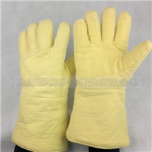 羽兴特价工业经济型耐高温手套500度防烫隔热防护手套38cm长