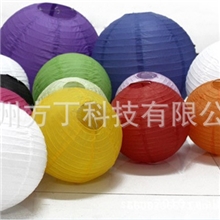 灯笼/灯笼批发/批发圆形纸灯笼/DIY手工灯笼/开发智力8寸纸灯笼