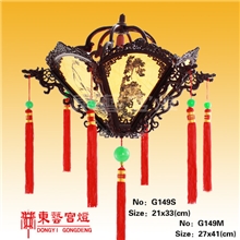 供应小型仿古宫灯吊灯宫灯塑料材质，小巧玲珑宫灯