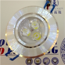 厂家直销3w射灯led天花射灯服装店茶楼等场所射灯