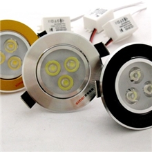 【企业集采】全套3WLED客厅天花射灯LED天花灯批发代理