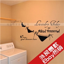 英文墙贴厂家pvc英文墙贴时尚家居英文墙贴个性墙贴EWQ0253