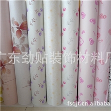 供应墙纸，自粘性墙纸，壁纸（厂价直销）