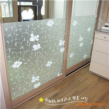 现厂大量供应高级彩色卷筒磨磨砂玻璃纸贴膜窗贴