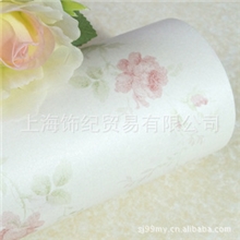 批发无纺布墙纸田园小花卧室壁纸客厅电视背景墙壁纸特价