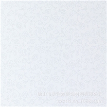 供应批发金属集成吊顶铝天花300滚涂印花板幸运花