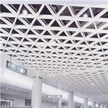 现货销售铝格栅吊顶黑白色铝格栅