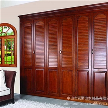 厂家承接各类原木实木高端整体衣柜定制个性化衣柜简木衣柜