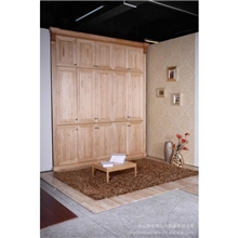 专业定制整体家具实木整体衣柜加盟实木简易衣柜0062