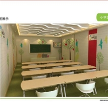 儿童培训学校装修.儿童培训学校装修设计与施工.小学装修.