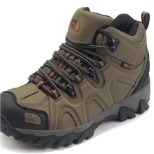 崖虎户外鞋厂家批发登山鞋防水防滑情侣高帮磨砂牛皮男女鞋