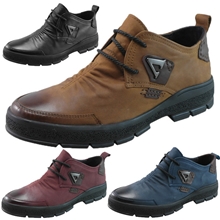 2013秋冬新款男鞋批发时尚英伦韩版男士休闲正品保暖皮鞋男短靴