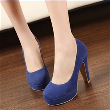 2013秋季磨砂防水台厚底粗跟单鞋超高跟鞋圆头船鞋瓢鞋女鞋批发